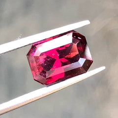 Faceted Pink Red Rhodolite Garnet