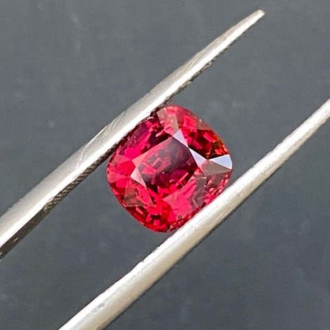 Faceted Pink Red Spinel