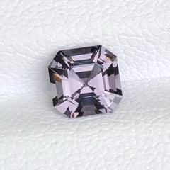 Faceted Pinkish Gray Spinel