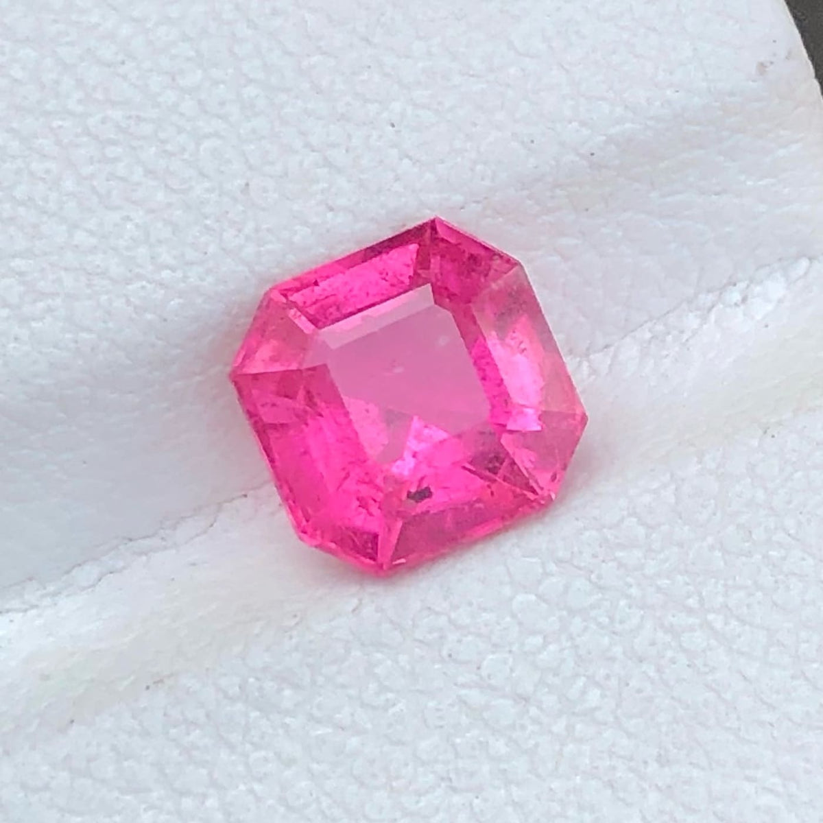 Faceted Raspberry Pink Tourmaline