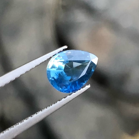 Faceted Regal Blue Sapphire