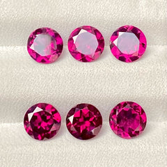 Faceted Rhodolite Garnets - 6.20 carat