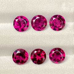 Faceted Rhodolite Garnets - 6.20 carat