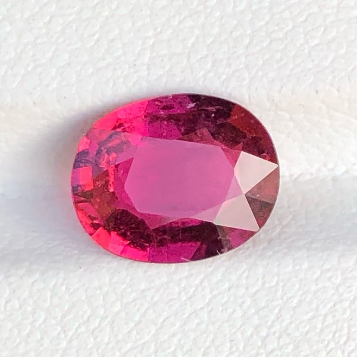 Faceted Rose Pink Tourmaline Gemstone