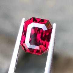 Asscher Cut Garnet