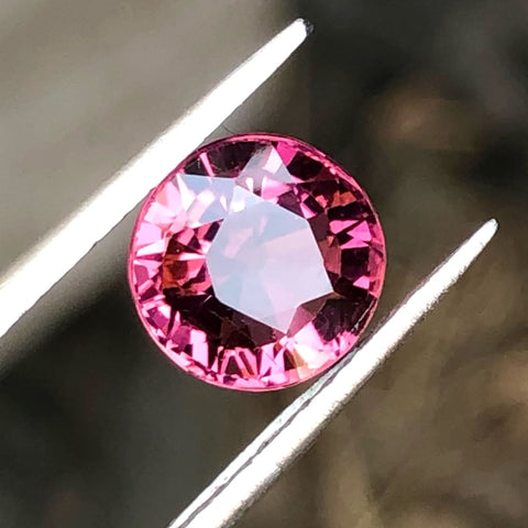 Faceted Rosy Pink Tourmaline