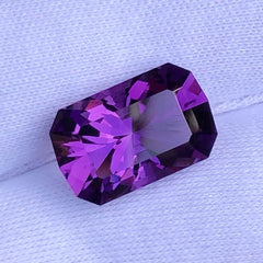 Faceted Royal Purple Amethyst