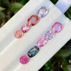 Faceted Spinel Gemstones Lot