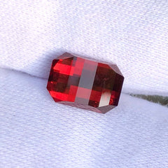 Top Bar Pixel Cut Garnet