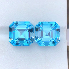 20ct Loose Topaz Pair