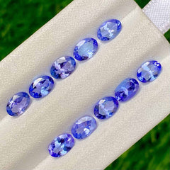 4.95 Carats Loose Tanzanites