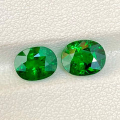 Faceted Tsavorite Garnets - 3.20 carat