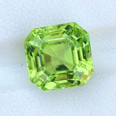 Faceted Yellowish Green Peridot