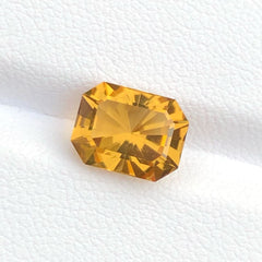 Asscher Cut Citrine