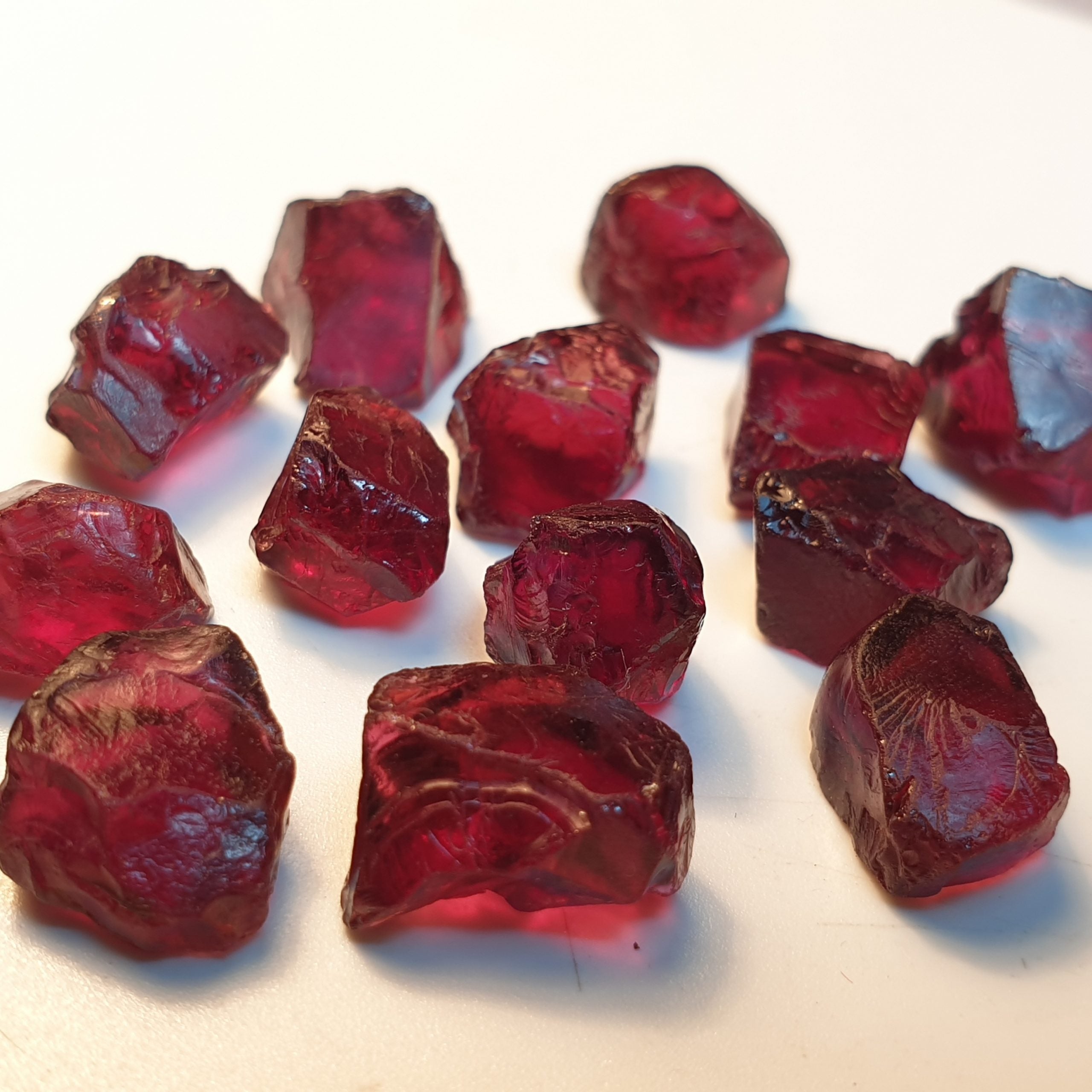 15 Grams Beautiful Raspberry Garnet from Tanzania