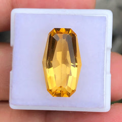 8.40 carat Luxurious Fancy Cut Loose Citrine from Brazil