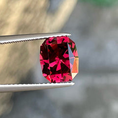 Fancy Cut Rhodolite Garnet Stone Jewelry