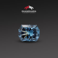 Fancy Cut London Blue Topaz Gemstone