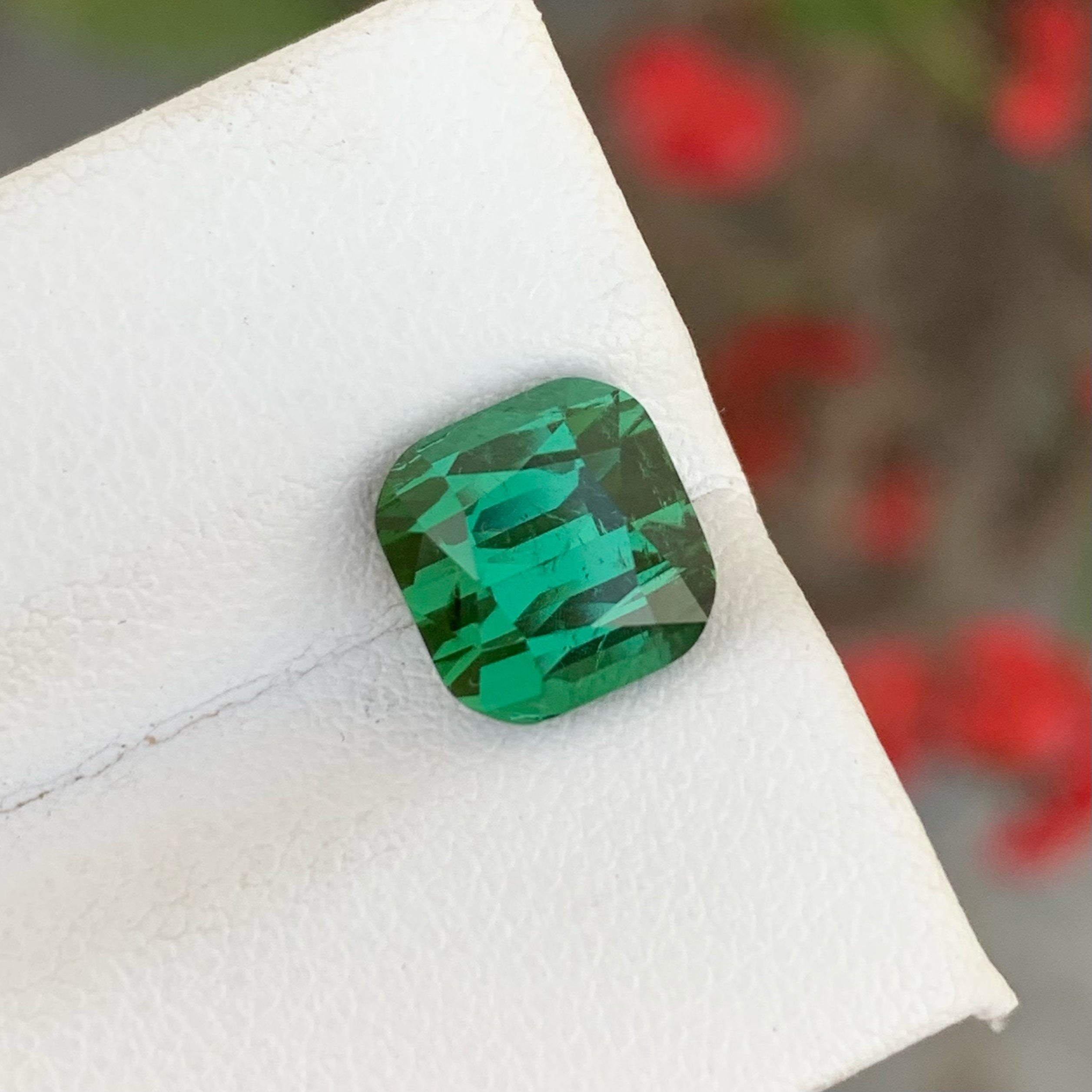 Fancy Greenish Blue Loose Tourmaline Gemstone