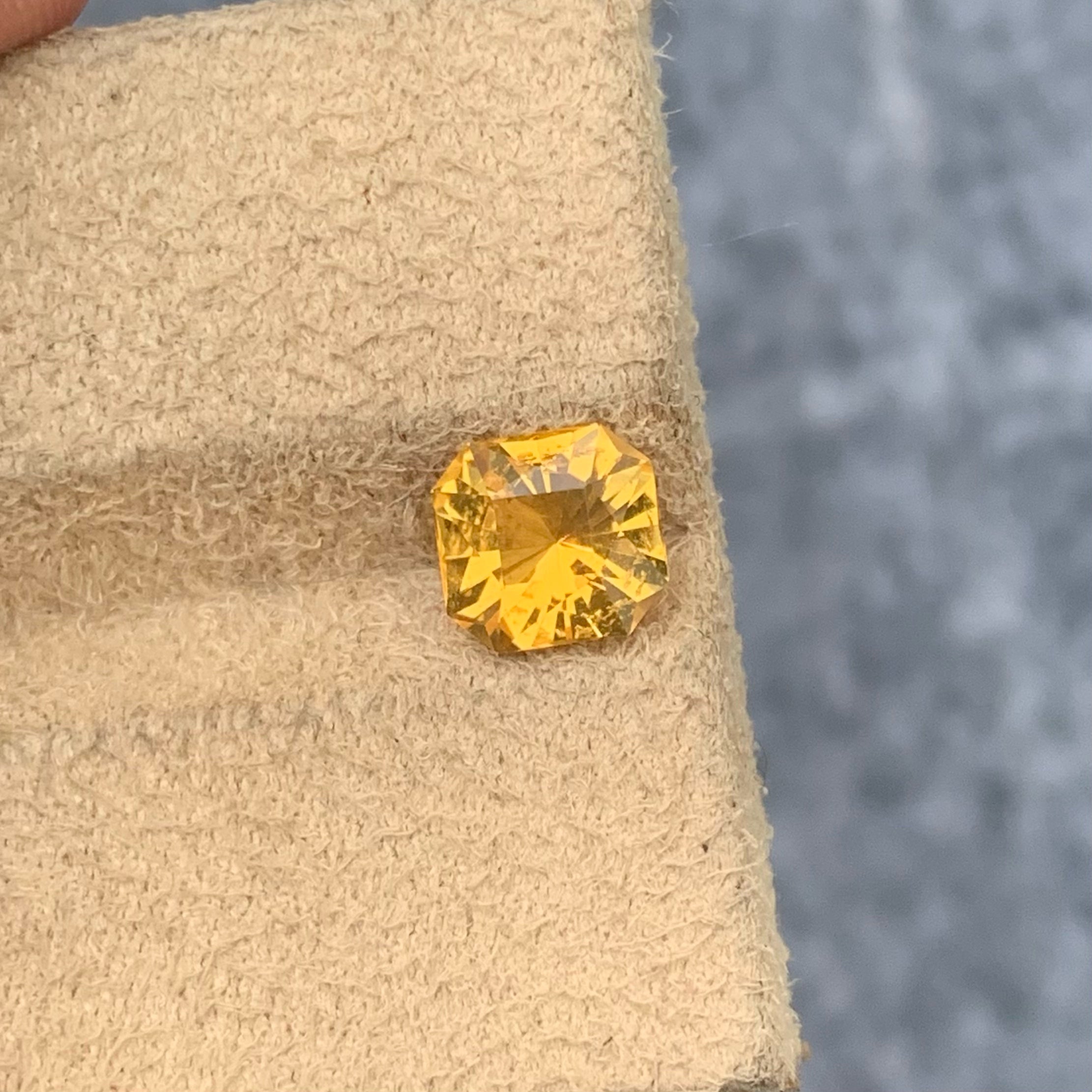Fancy Yellow Natural Citrine Gemstone