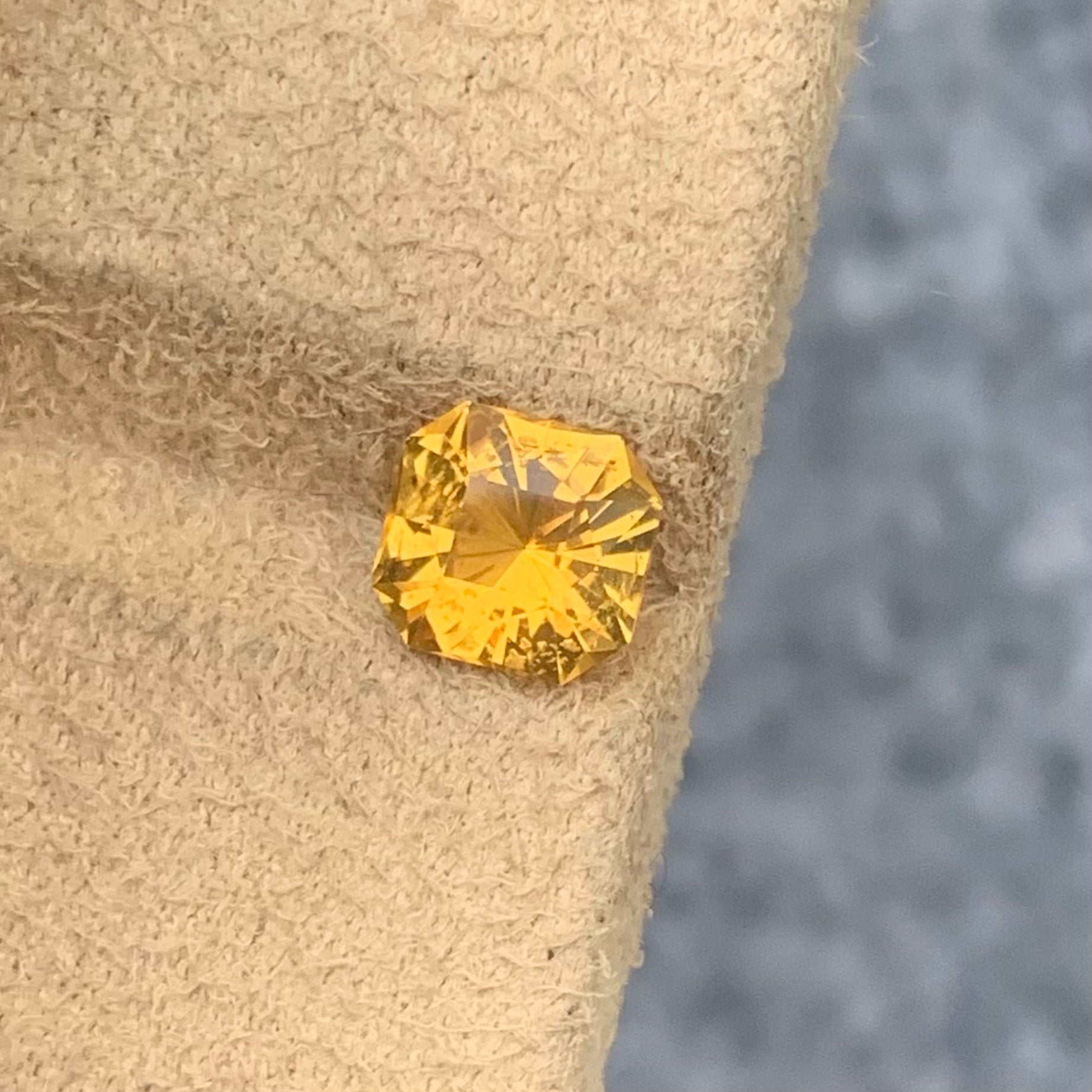 Fancy Yellow Natural Citrine Gemstone