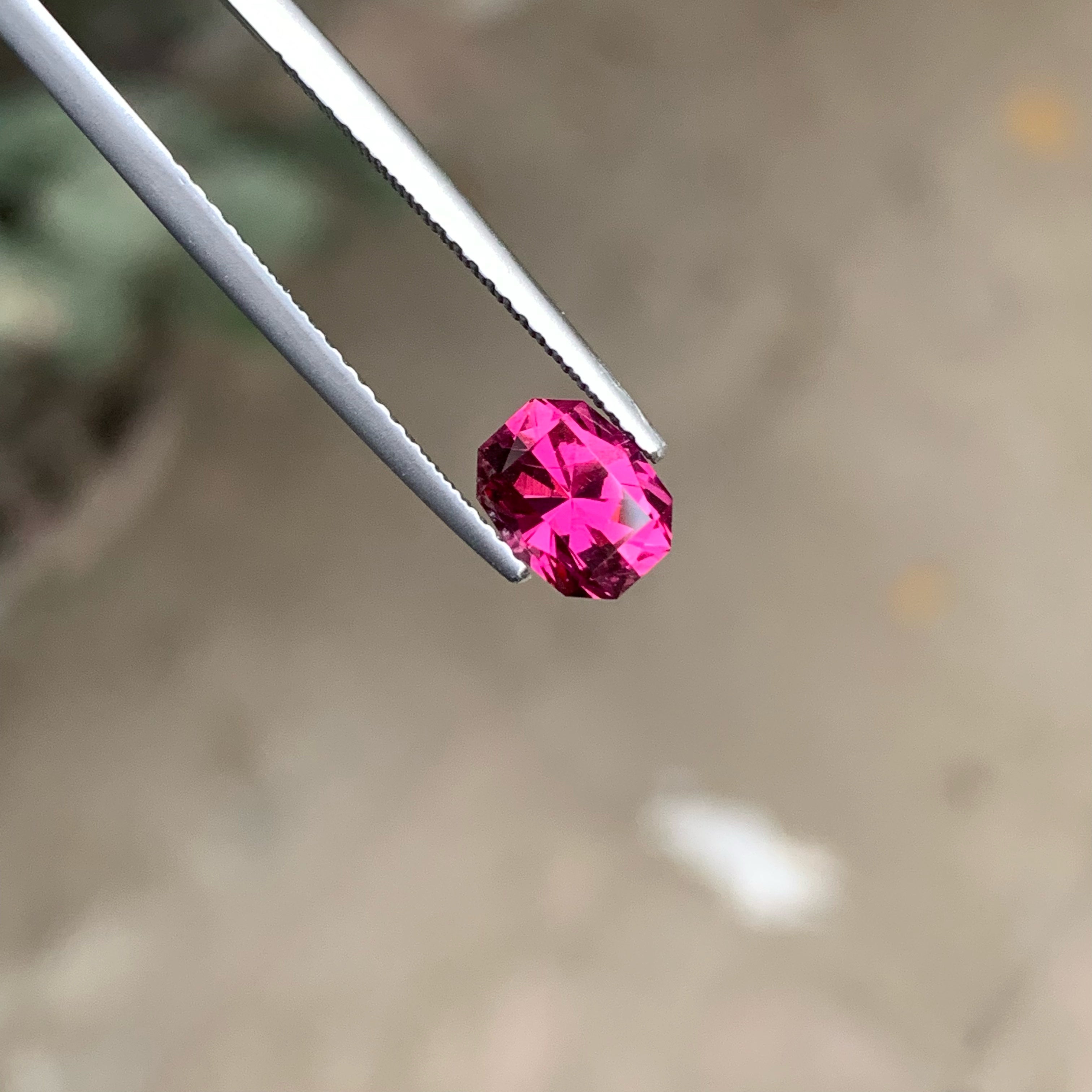 Fantastic Hot Pink Natural Garnet