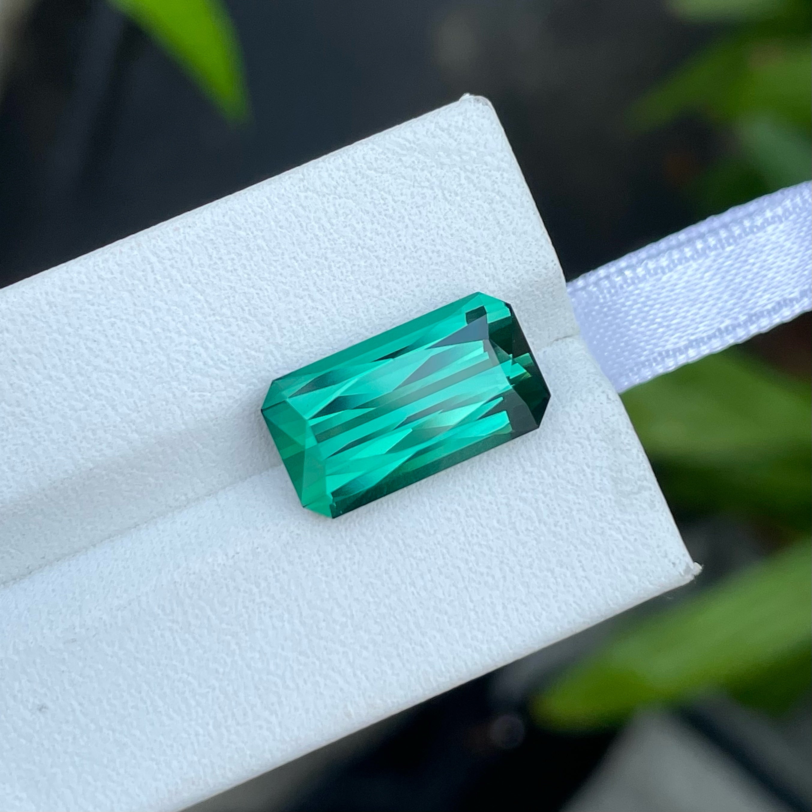 Fantastic Natural Greenish Blue Tourmaline Stone