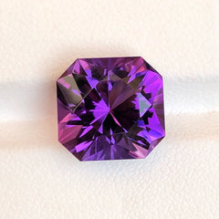 7 Carats Finest Fancy Cut Faceted Amethyst