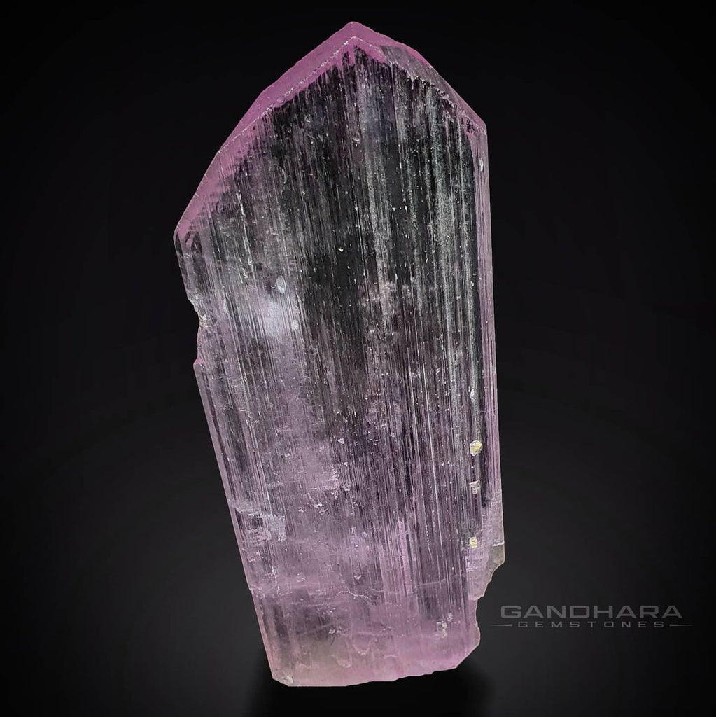 GEM Kunzite Crystal Pink Purple Spodumene High Grade Etched Terminated Rainbow on sale