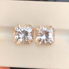 Golden Topaz Pair for Sale