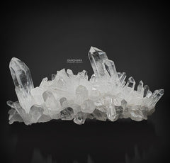 Gorgeous Quartz Crystals Cluster Specimen