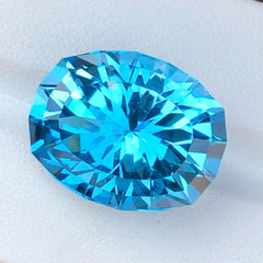 Oval Fancy Cut Topaz