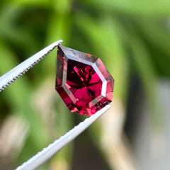 Gorgeous Deep Red Malawi Garnet Stone