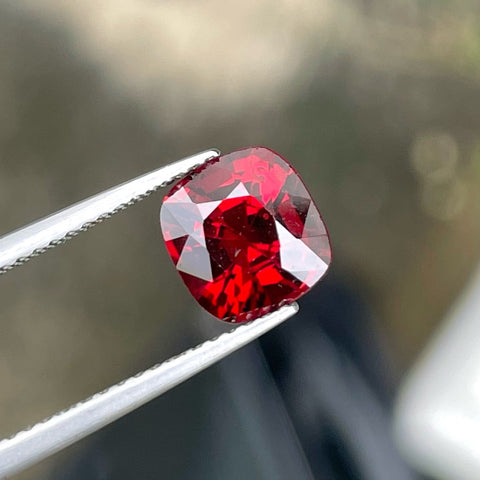 Gorgeous Deep Red Natural Spinel