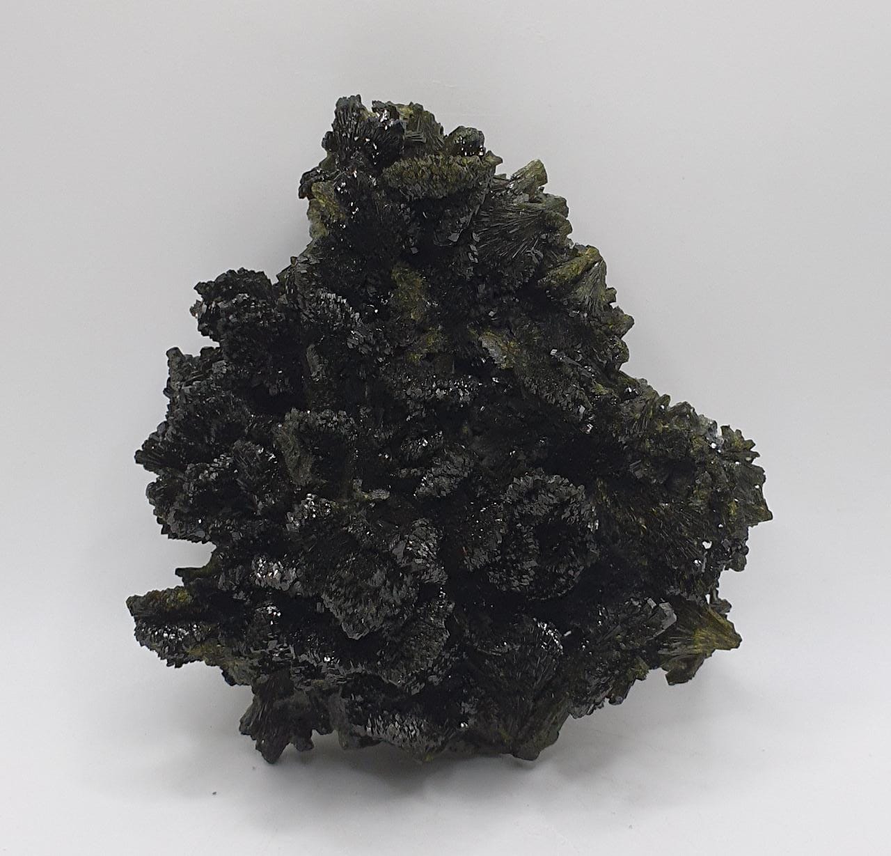 Gorgeous Dendritic Shape Epidote Cluster with Vitreous Luster