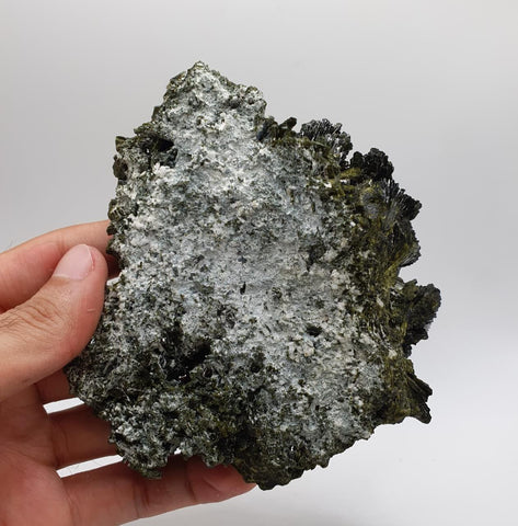 Gorgeous Dendritic Shape Epidote Cluster with Vitreous Luster