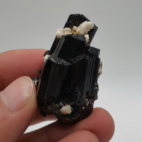 Gorgeous Intergrown Schorl Aka Black Tourmaline Crystals