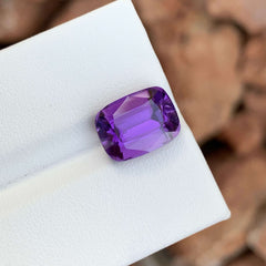 Gorgeous Natural Amethyst Cut Gemstone