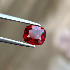 Gorgeous Orange Red Spinel Gemstone