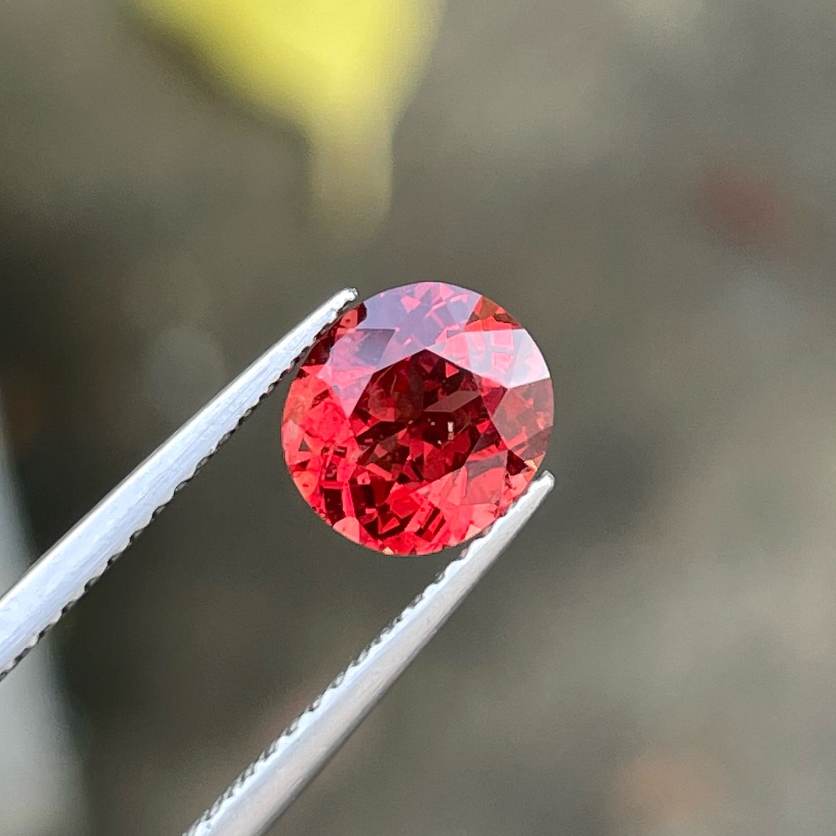 Gorgeous Orange Red Spinel Loose Stone