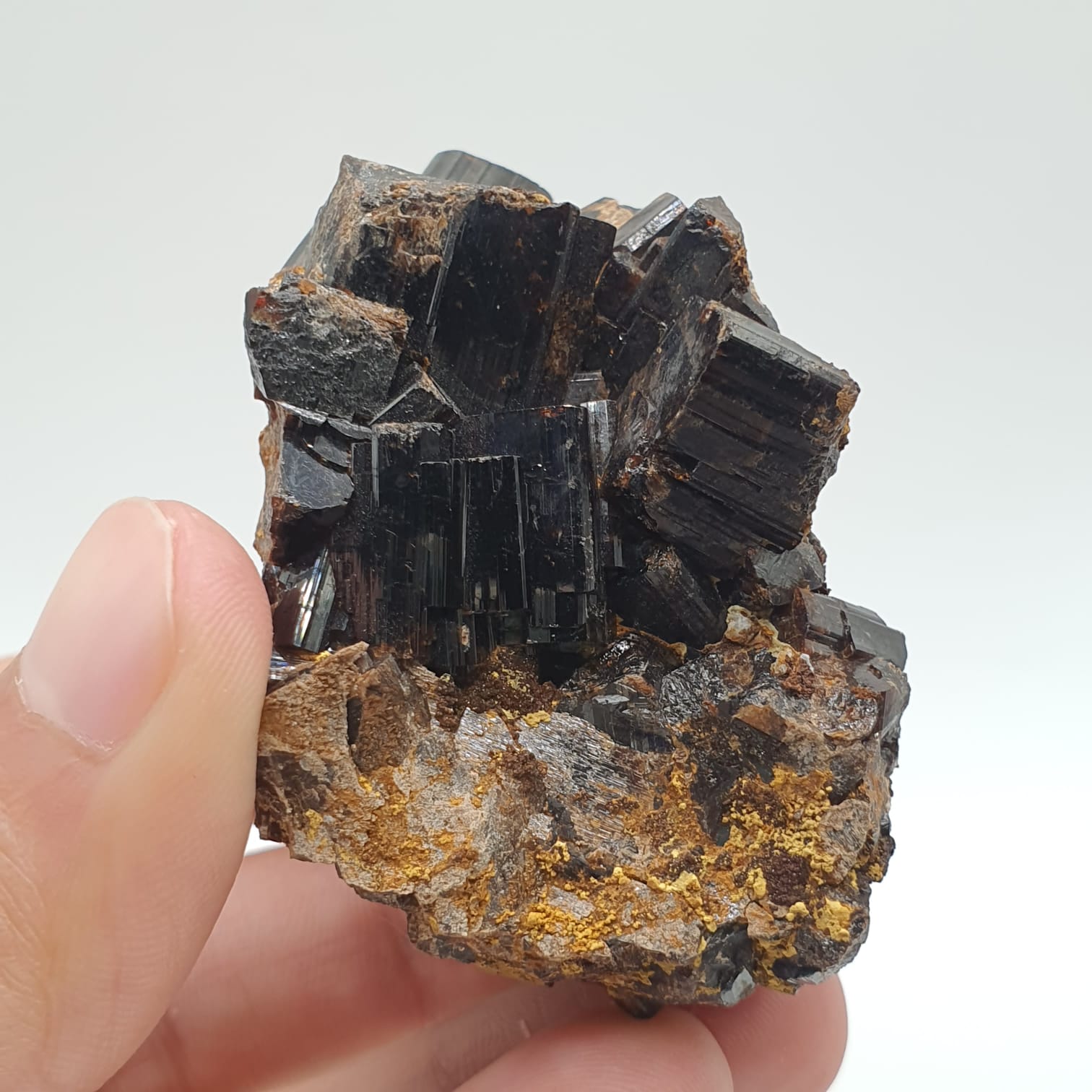 Gorgeous Vesuvianite Aggregate On Matrix