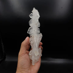 Gorgeous and Sculptural Stacking of Faden Quartz Crystals