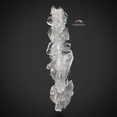 Gorgeous and Sculptural Stacking of Faden Quartz Crystals