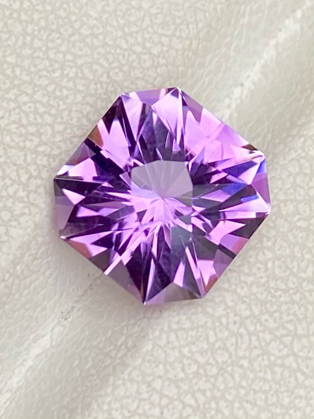 Gorgeously Faceted Purple Amethyst