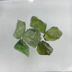 Green Apatite Facet Rough Parcel