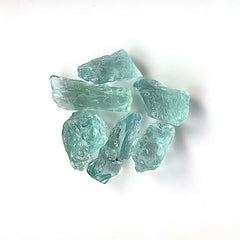 Greenish Blue Aquamarine Facet Rough Pieces