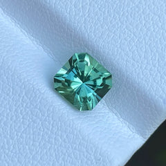 Greenish Blue Fancy Cut Tourmaline Gem