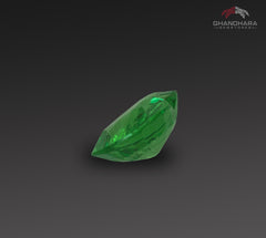 Heart Shaped Tsavorite Garnet Gemstone