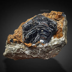 Hematite Rose Crystal on Limonite Matrix