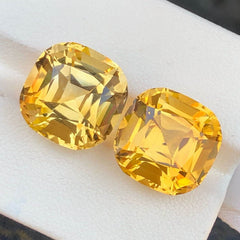 Buy 18 cts Loose Citrine Pair Online